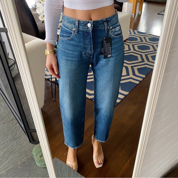 PAIGE Denim - PAIGE Alexis Covered ButtonFly LoveJoy Distressed Jeans! 👖